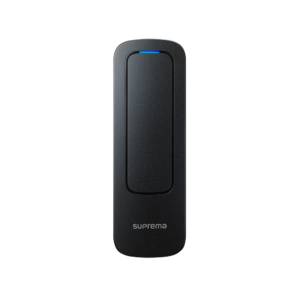 Suprema BioEntry W2 outdoor biometric fingerprint access control reader.